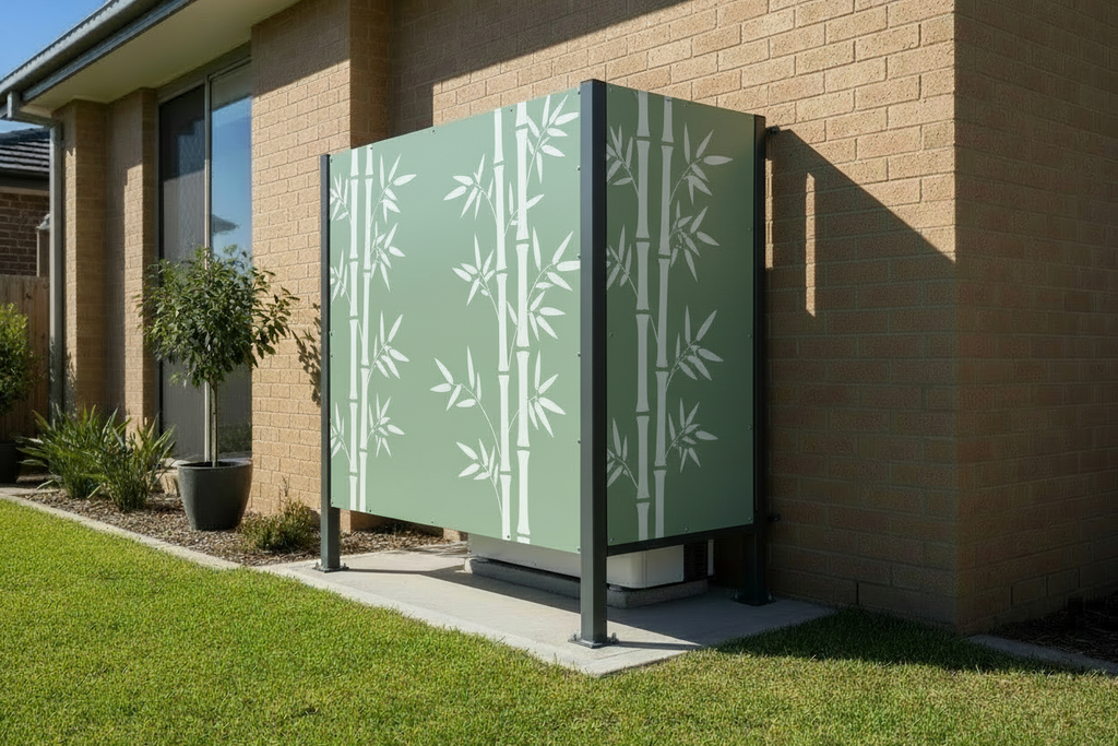 Battery system with misty green sunshields